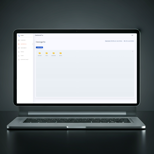Interfaccia app-catalogo — gestione cataloghi e file aziendali