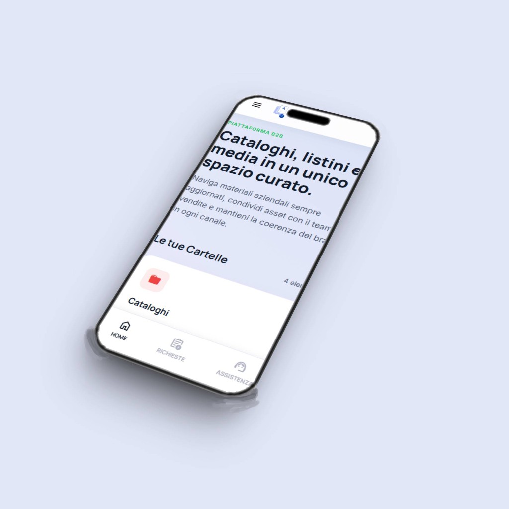 app-catalogo su smartphone